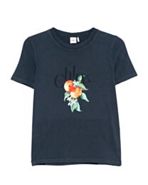 Chloe Women's Logo-Print Fruit-Print T-Shirt