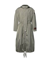Louis Vuitton Women's Oversized Long Hooded Parka Khaki