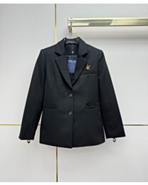 Louis Vuitton Women's Silk Blazer Black