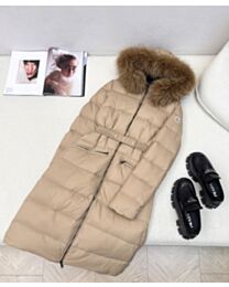 Moncler Women's Boedic Hooded Shearling