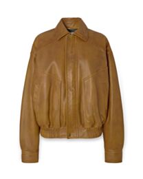 Saint Laurent Women's Women's Designer Casual Jackets Coffee