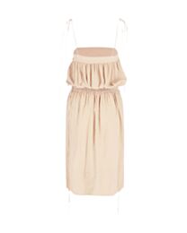 Saint Laurent Women's Saint Laurent Women's Silk Ballon Midi Dress