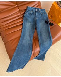 Valentino Women's Mid-Rise Slight-Stretch Denim Flare Jeans Blue