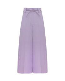 Zimmermann Women's Luna Linen Culotte Pants Purple