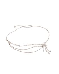 Chanel Chain Belt Silver