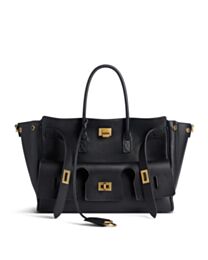 Balenciaga Bel Air Small Carry All Bag Black