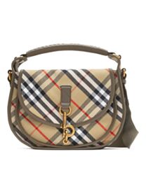 Burberry LE 7 Medium Single-Shoulder Bag Gray