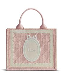 Christian Dior Small Dioramour Book Tote Handbag M1404 Pink
