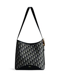 Christian Dior Medaillon Bucket Bag M1532 Dark Blue