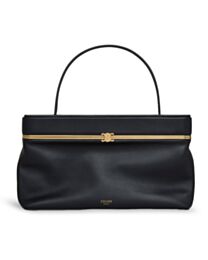 Celine Rectangle In Supple Calfskin 123702 Black