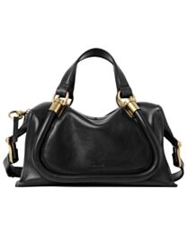 Chloe Small Paraty 24 Bag In Shiny Leather 