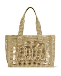 Chloe Summer Banana East-West Tote Bag In Raffia 26US904