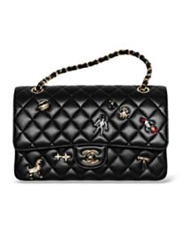 Chanel Classic 11.12 Handbag A01112 Black