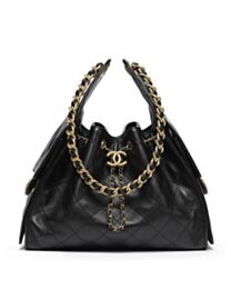 Chanel 25 Small Handbag AS5293 Black
