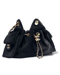 Chanel 25 Mini Handbag AS5631 Black