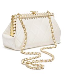 Chanel Clutch AS5912 Cream