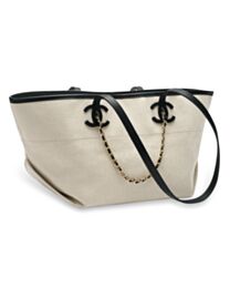 Chanel Small Shopping Bag AS6285 Cream