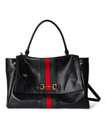 Gucci Paparazzo Series Large Handbag Black