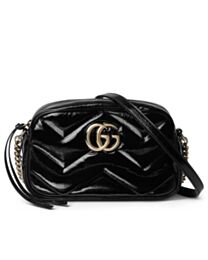 Gucci GG Marmont Series of small shoulder bag Black
