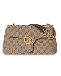 Gucci GG Marmont Small Shoulder Bag 855371 Apricot