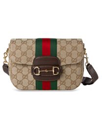 Gucci Horsebit 1955 Small Shoulder Bag 866762 Apricot