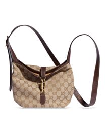 Gucci GG Mini Bag With Piston Closure A002LF Apricot