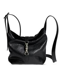 Gucci Mini Bag With Piston Closure A002LF Black