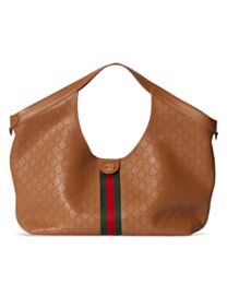 Gucci Giglio Large Tote Bag 853971 Coffee