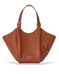 Loewe Hammock Flip Bag In Classic Calfskin