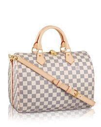 Louis Vuitton Damier Speedy N41001 White