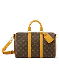 Louis Vuitton Keepall Bandouliere 35 Handbag M2A210 Brown