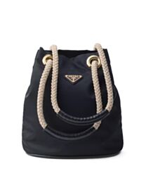 Prada Mariner Recycled Nylon Small Bucket Bag