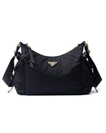 Prada Explore Large Recycled Nylon and Leather Handbag