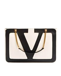 Valentino Garavani Viva Superstar Medium Nappa Leather Shopping Bag 