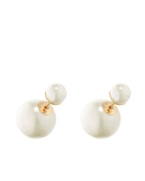 Christian Dior Women's Dior Tribales Earrings White