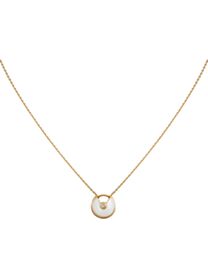 Cartier Women's Amulette De Cartier Necklace, XS Model White