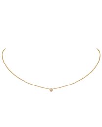 Cartier Women's Cartier d'Amour Necklace, Extra Small Golden