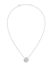 Louis Vuitton Diamond Blossom Sun Pendant Q93630 Silver