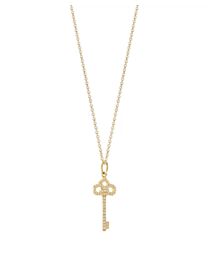 Tiffany Women's Fleur De Lis Key Golden