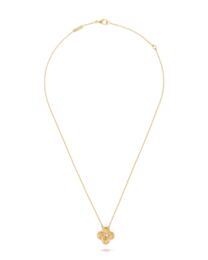 Van Cleef & Arpels Vintage Alhambra Pendant Golden