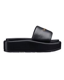 Christian Dior Women's D-Lane Platform Sandals Black