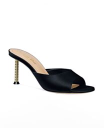 Christian Dior Women's Dior Icon Heeled Slide Black