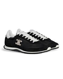 Celine Women's Racer Low Lace 364945 Black
