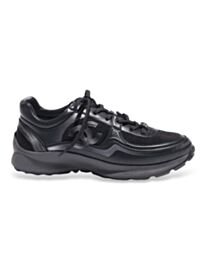 Chanel Women's Noir Terrain Platform Sneakers G47012 Black