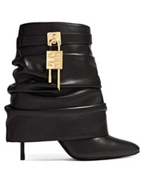 Givenchy Women's Shark Lock Ankle Stiletto Boots BE604