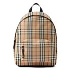 Burberry Check Backpack Apricot