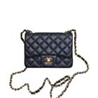 Chanel Mini Classic Boy Flap Bag A01115 Black