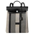 Hermes Herbag A Dos Zip Retourne Backpack Black