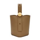 Loewe Mini Pebble Bucket Bag In Mellow Calfskin