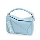 Loewe Small Puzzle Bag In Satin Calfskin